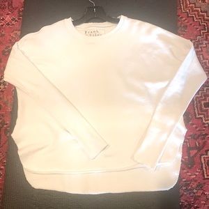 Frank & Eileen white triple fleece sweatshirt XS. Very good condition.
